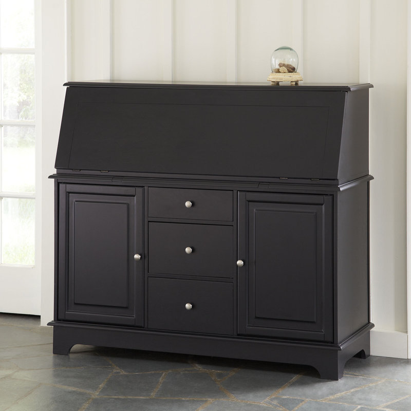 Darby Home Co Reddick Secretary Desk with Hutch & Reviews Wayfair